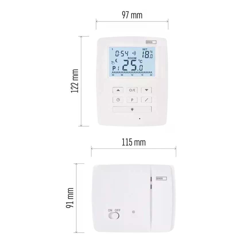 EMOS P5611OT – bezdrátový dosah až 100 m